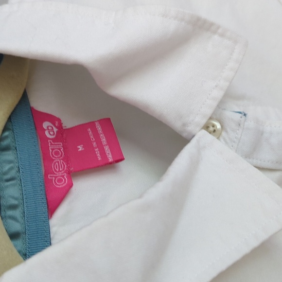 White oxford collared white shirt - Picture 2 of 4